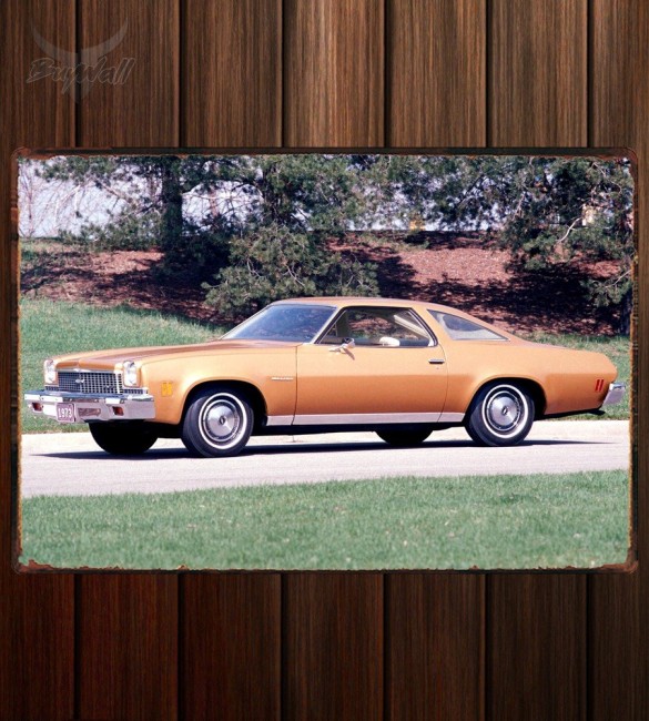 Металлическая табличка Chevrolet Chevelle Malibu Colonnade Coupe Металлическая табличка Chevrolet Chevelle Malibu Colonnade Coupe